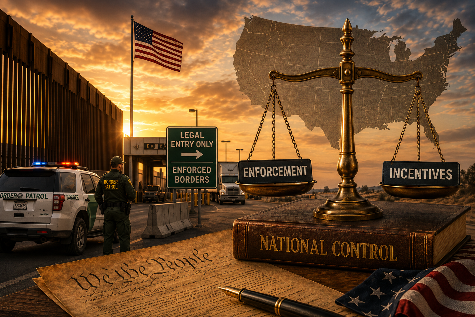 Enforcement, Incentives and the Meaning of National Control