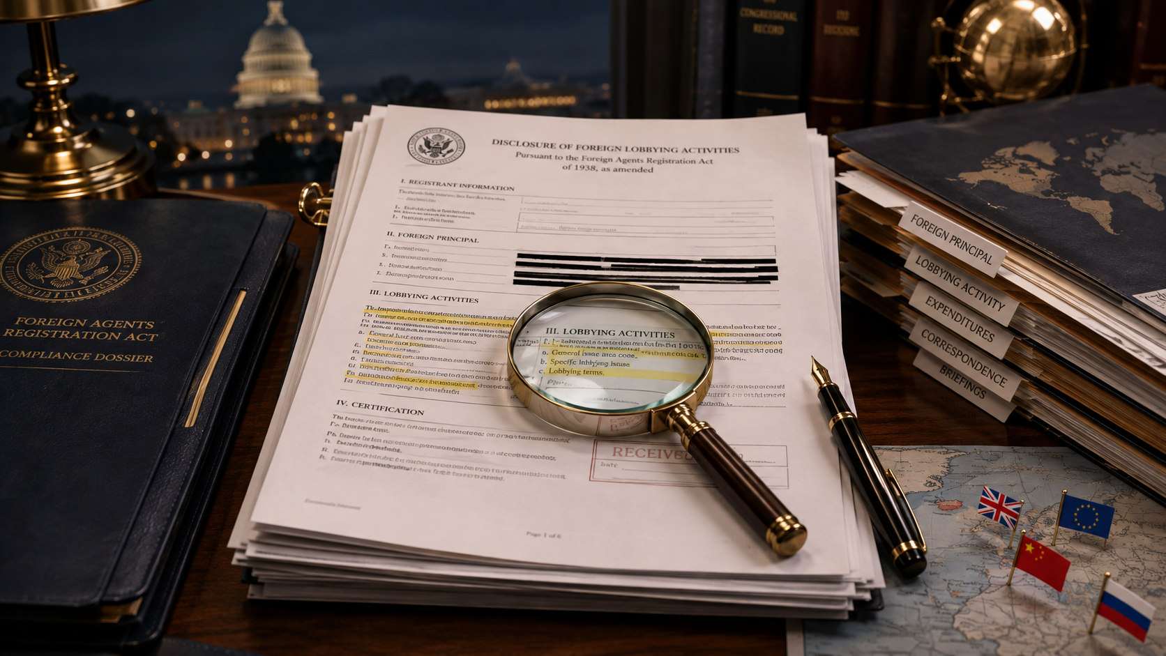Foreign Lobbying Disclosure: What FARA Does — and Does Not — Require