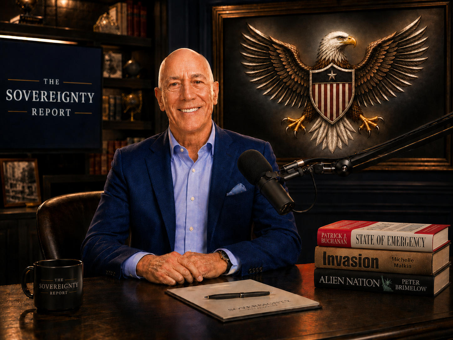 The Sovereignty Report flagship interview studio